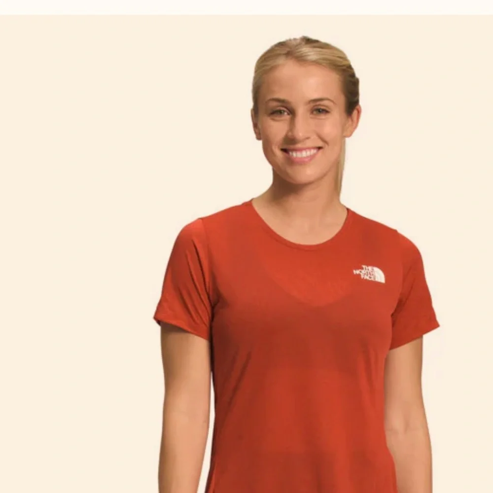 The North Face Womens Sunriser Short-Sleeve Shirt Size XL - Picture 3 of 4